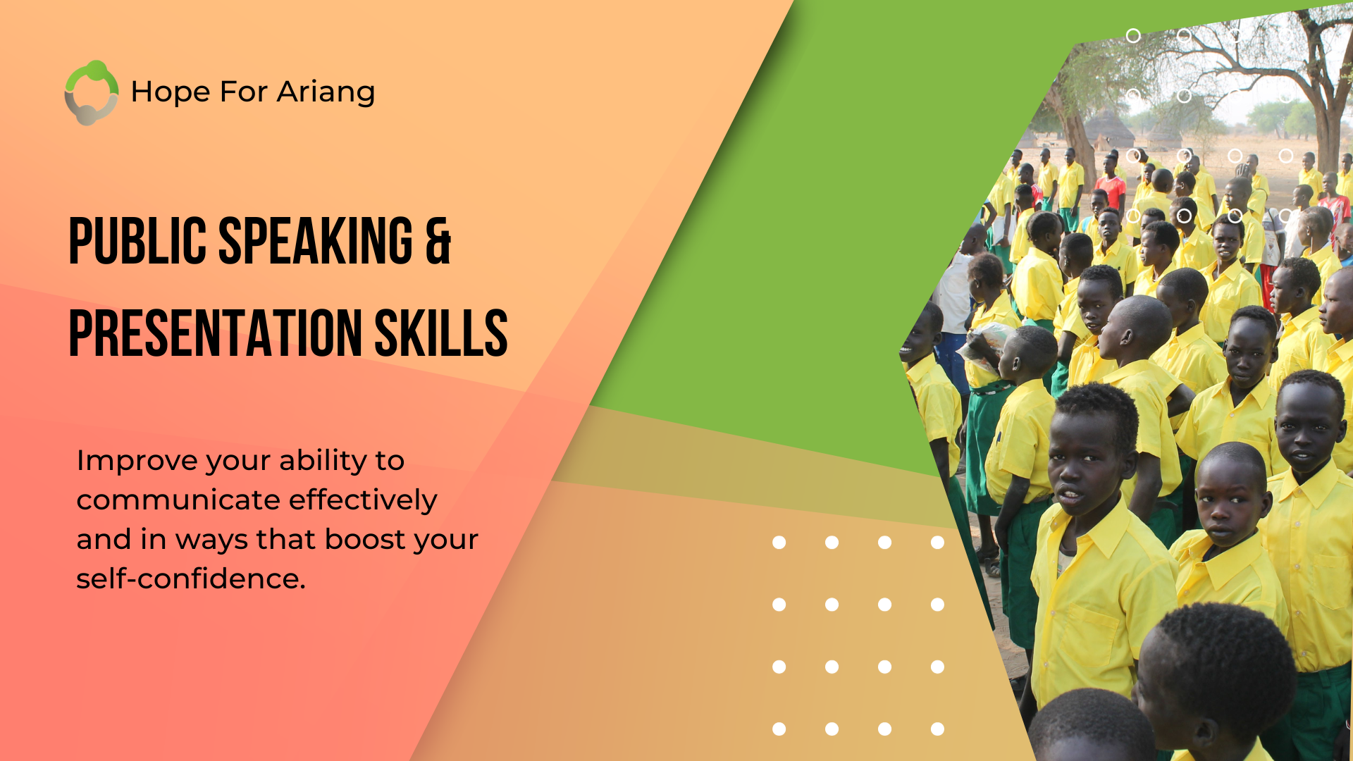 Public Speaking & Presentation